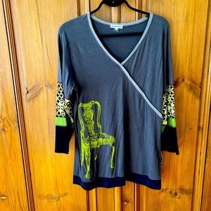 Candi long sleeve tshirt. Size XL